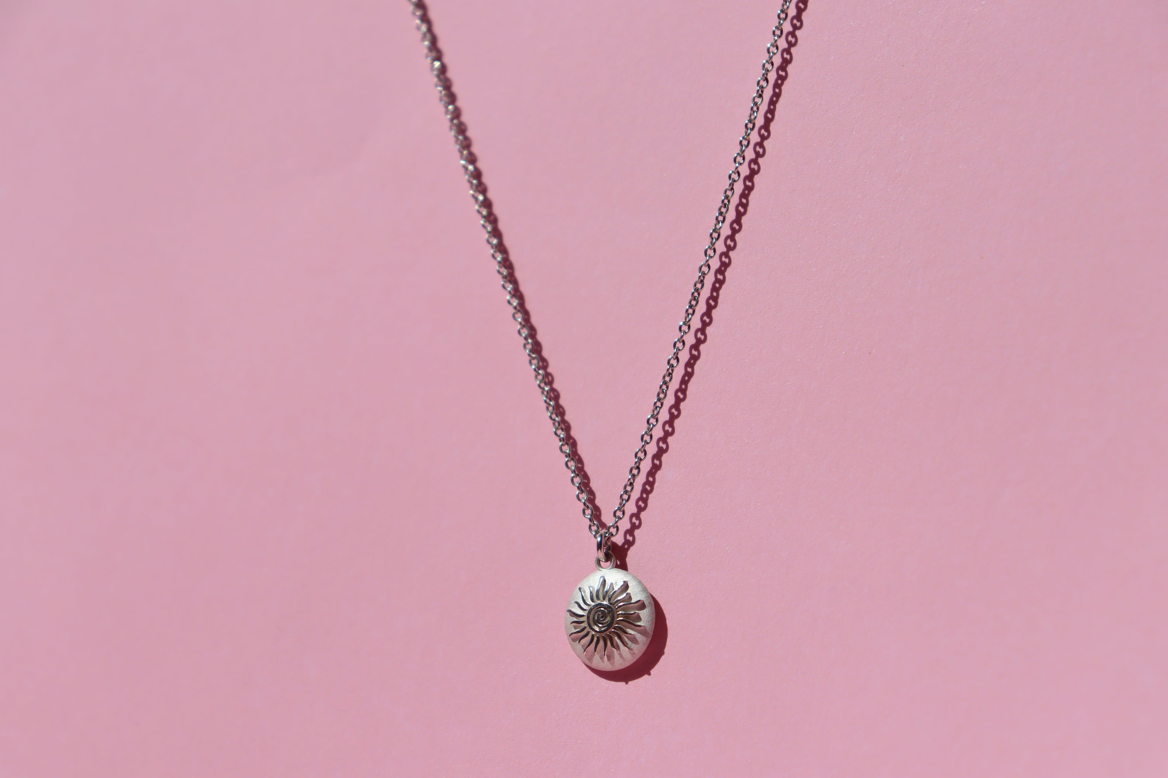 Sun Charm Necklace